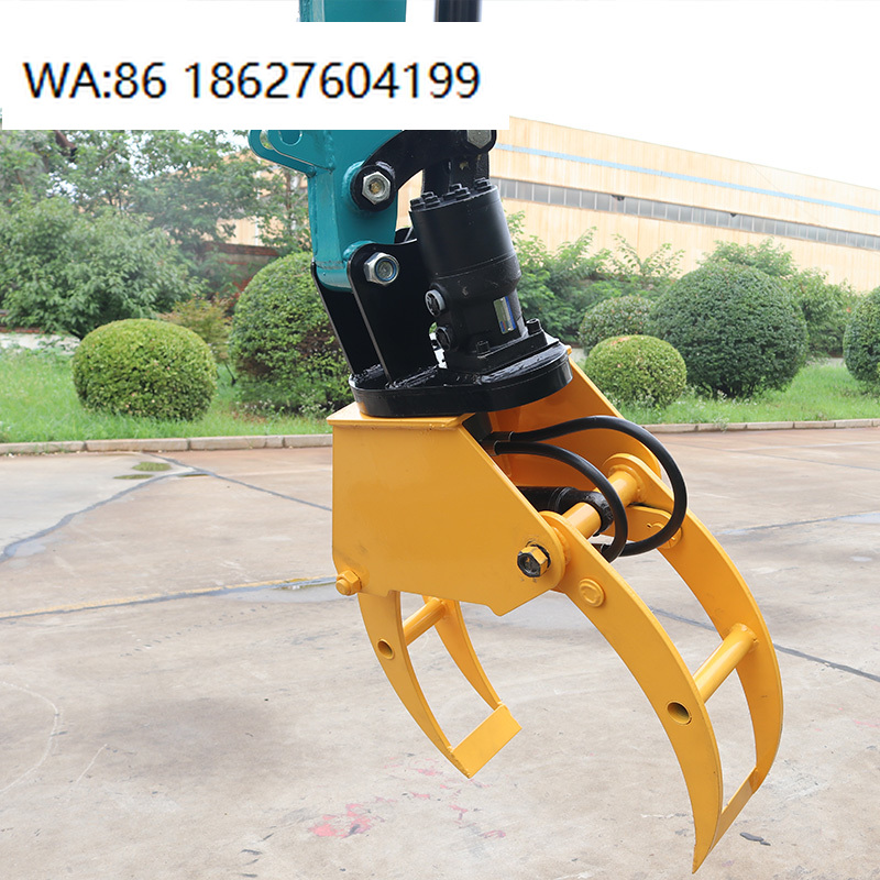 Heavy Equipment Parts - ミニショベル用ロググラップル、効率的な木材グラバー、建設解体林業用アタッチメント