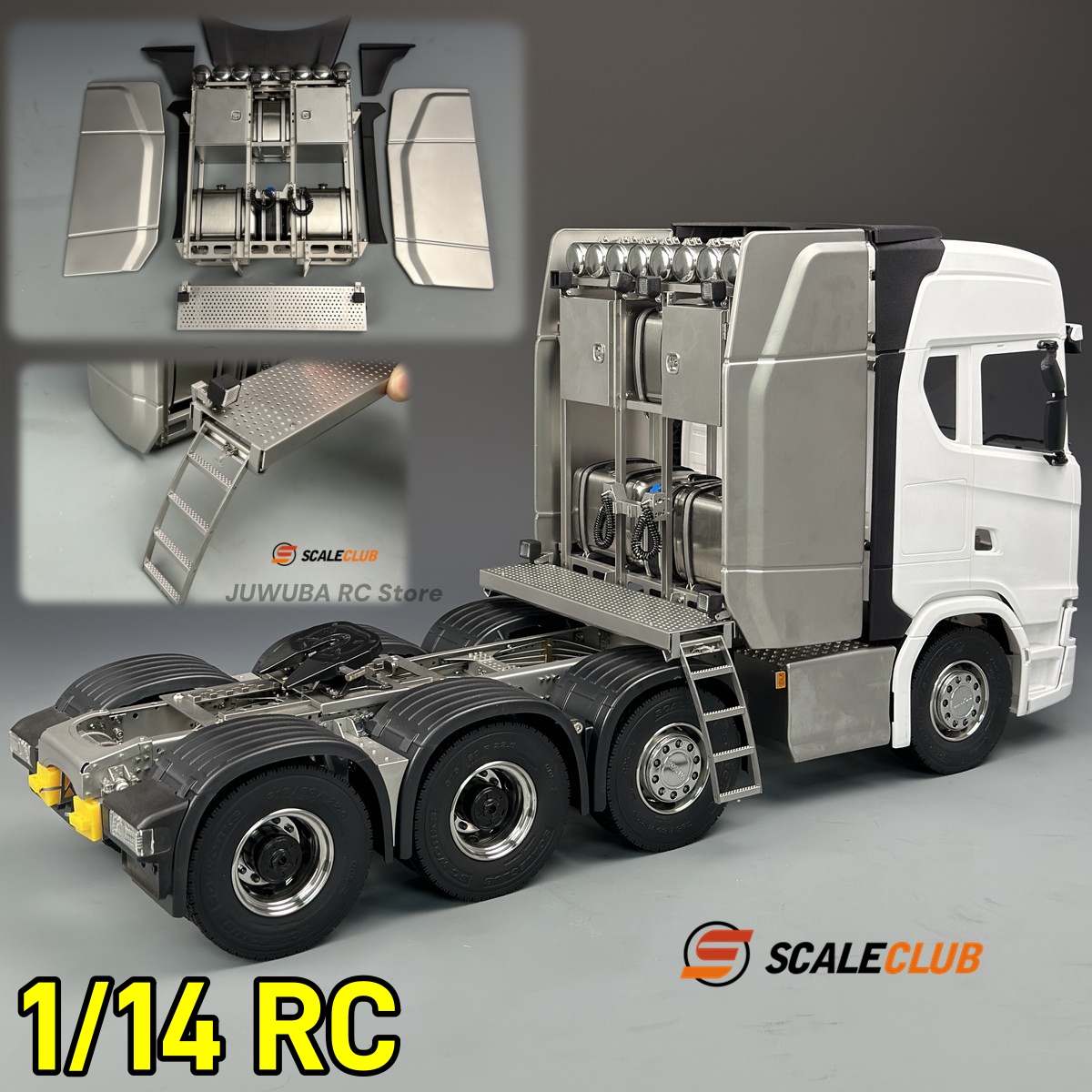770S 1/14 トラックキャブ装備ラック ヘビーホーラー - Heavy Equipment Hauler のレビューと価格