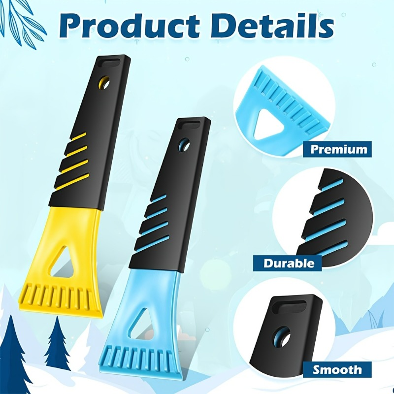 1個の頑丈なPVC製アイススクレーパー、自動霜取りツール付き - Heavy Equipment Scraper のレビューと価格