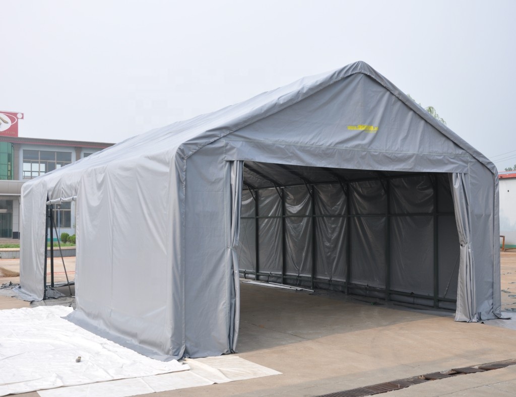 組立式建築物農業機器保管庫、農業用倉庫テント、側面ドア付き頑 - Heavy Equipment Storage のレビューと価格