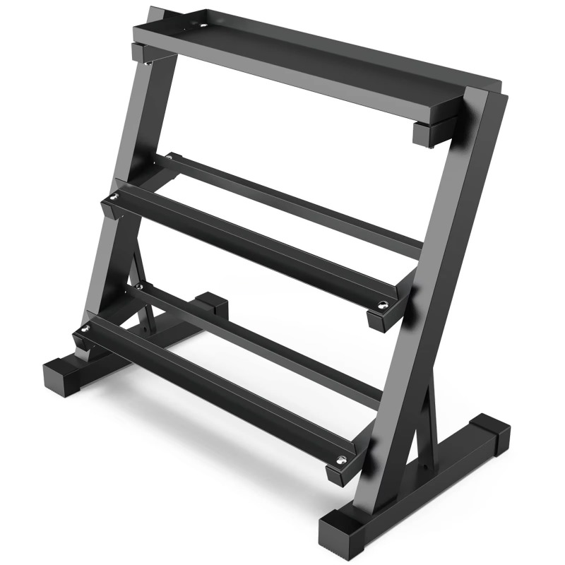 3段ダンベル収納ラック 8ペア 10ペア 12ペア収納可能  - Heavy Equipment Storage のレビューと価格