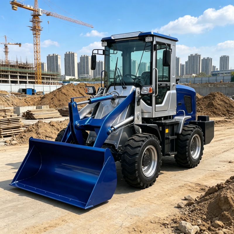 ユーロ5多機能小型ホイールローダー4WD全地形対応輸送ローダ - Heavy Equipment Loader のレビューと価格