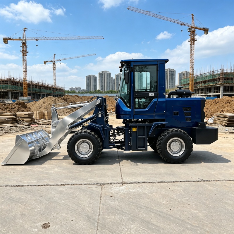 ユーロ5多機能小型ホイールローダー4WD全地形対応輸送ローダ - Heavy Equipment Loader のレビューと価格