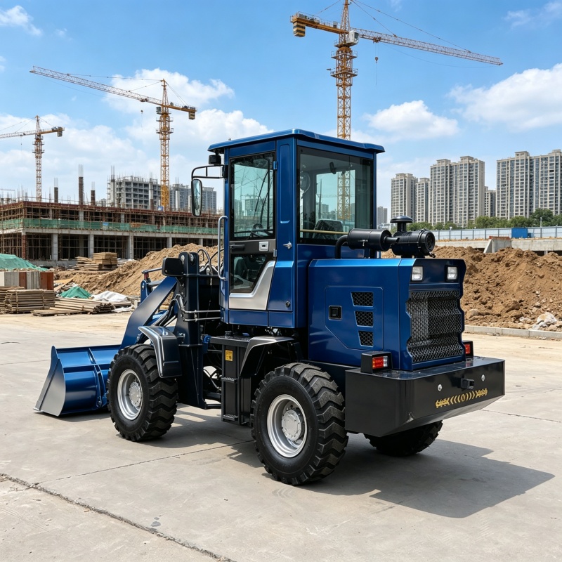 ユーロ5多機能小型ホイールローダー4WD全地形対応輸送ローダ - Heavy Equipment Loader のレビューと価格