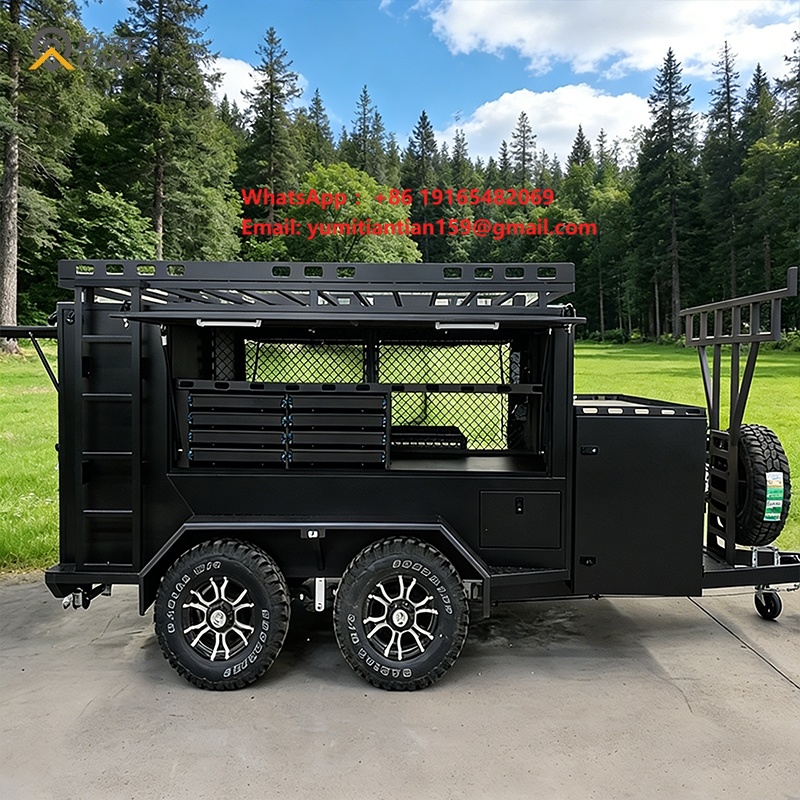 頑丈な密閉型ユーティリティトレーラー、職人用貨物建設機械運搬 - Heavy Equipment Hauler のレビューと価格